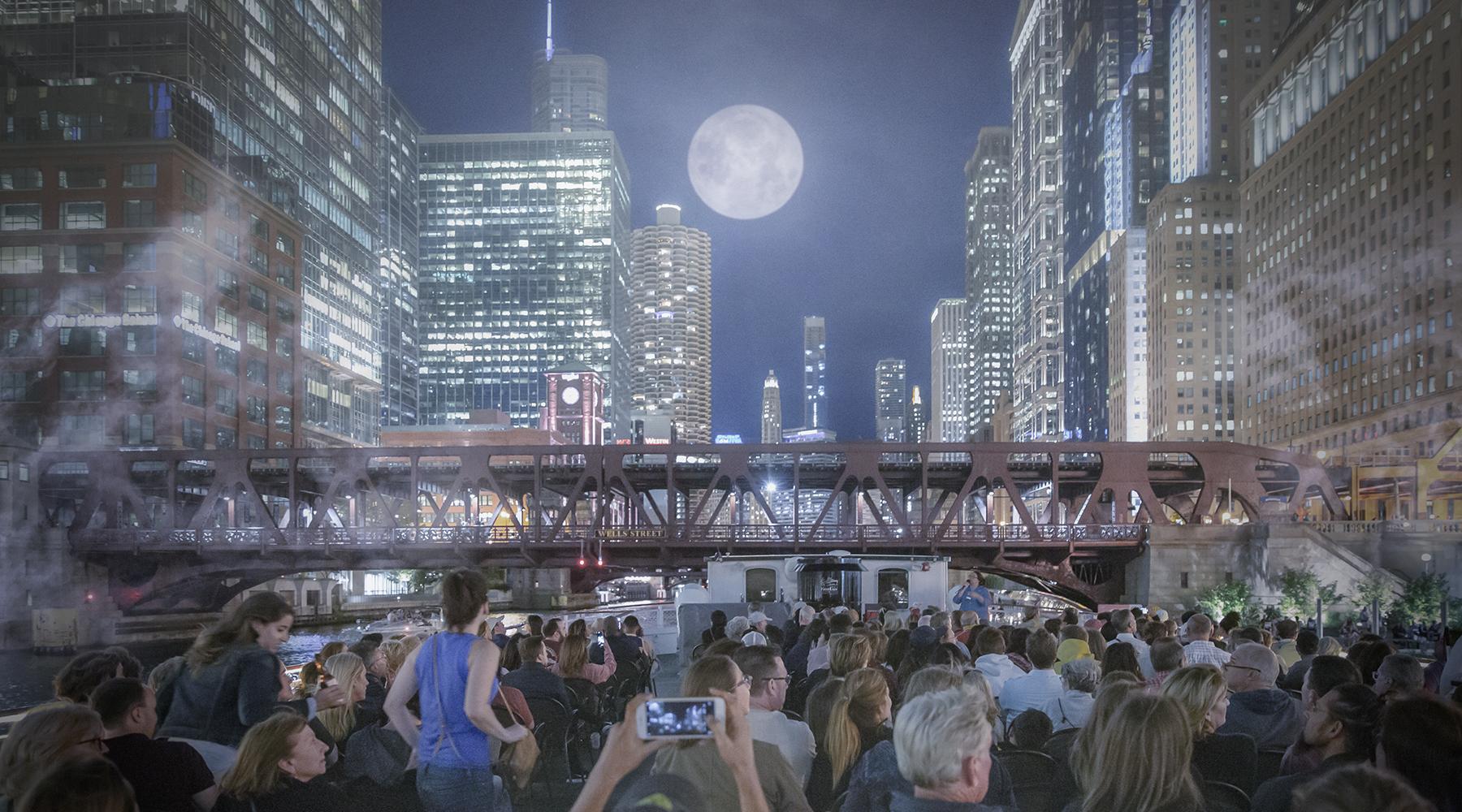 night boat tours in chicago